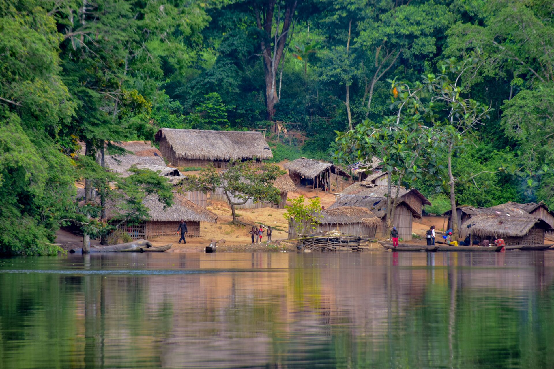 A village in Congo, near Central African Republic
