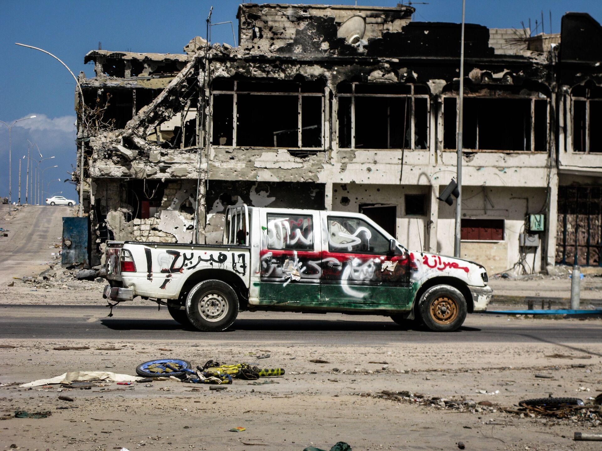Libya and the war destruction