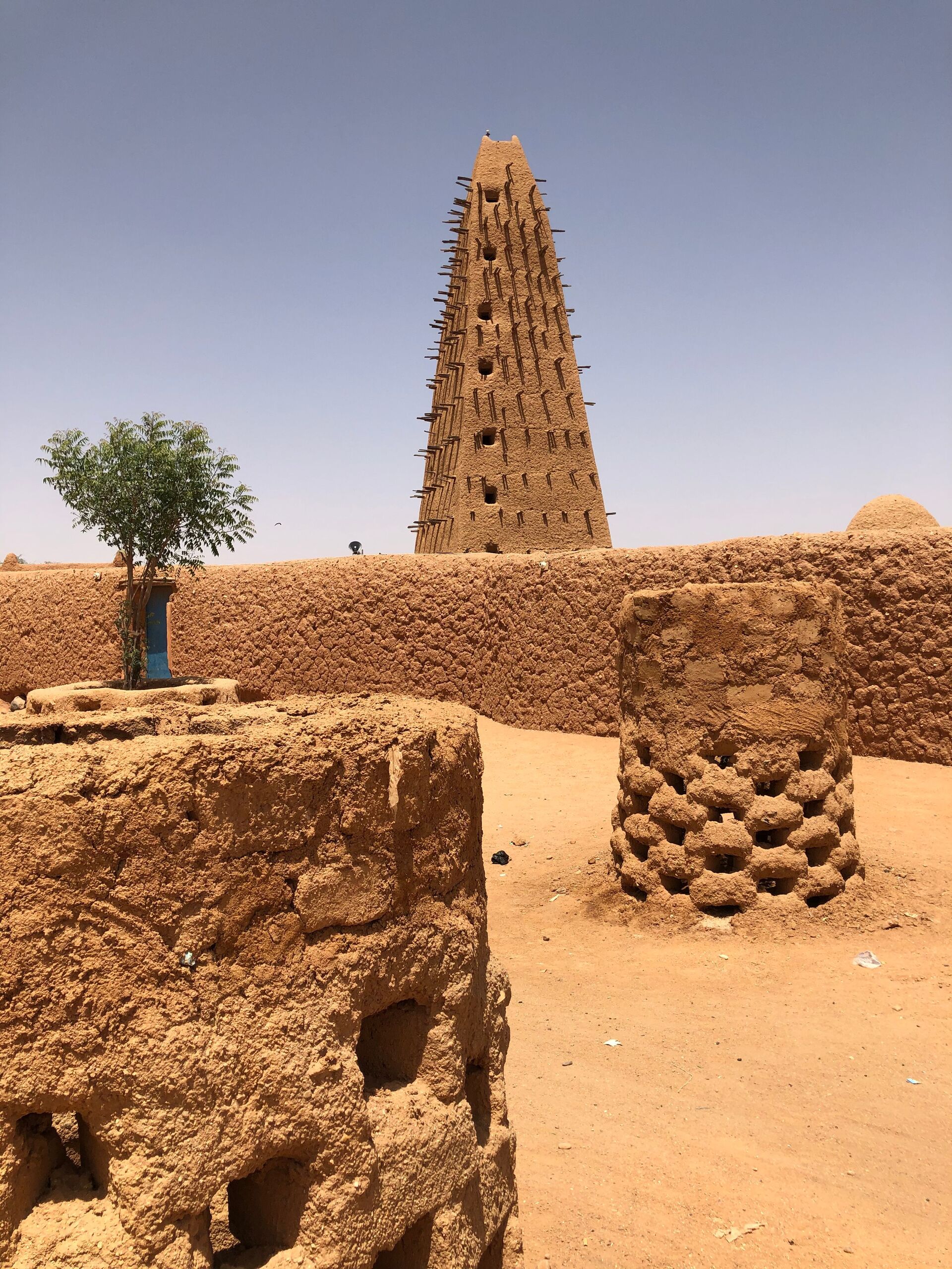 Mali, the historic Agadez mosque