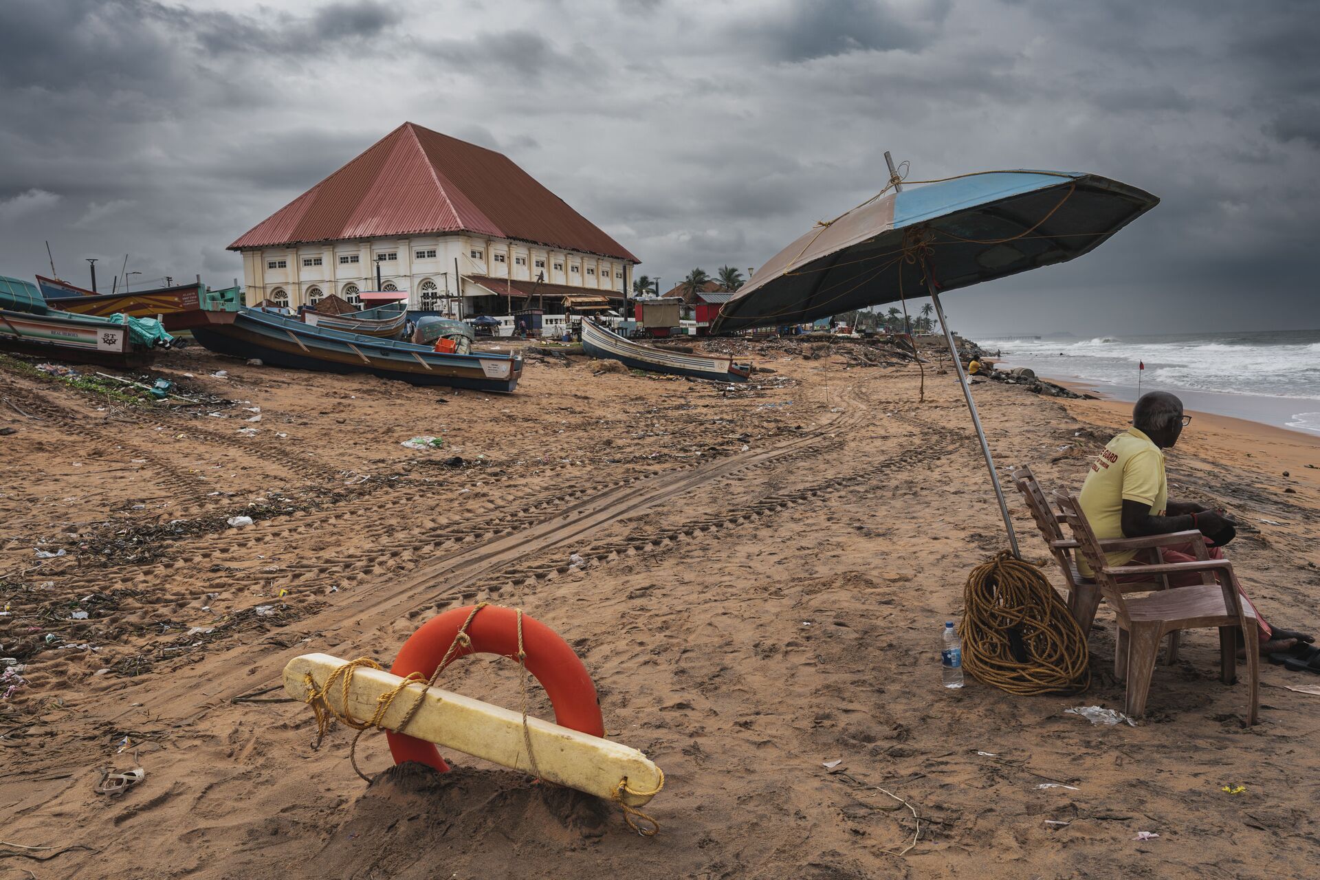 Togo, beach near Lome