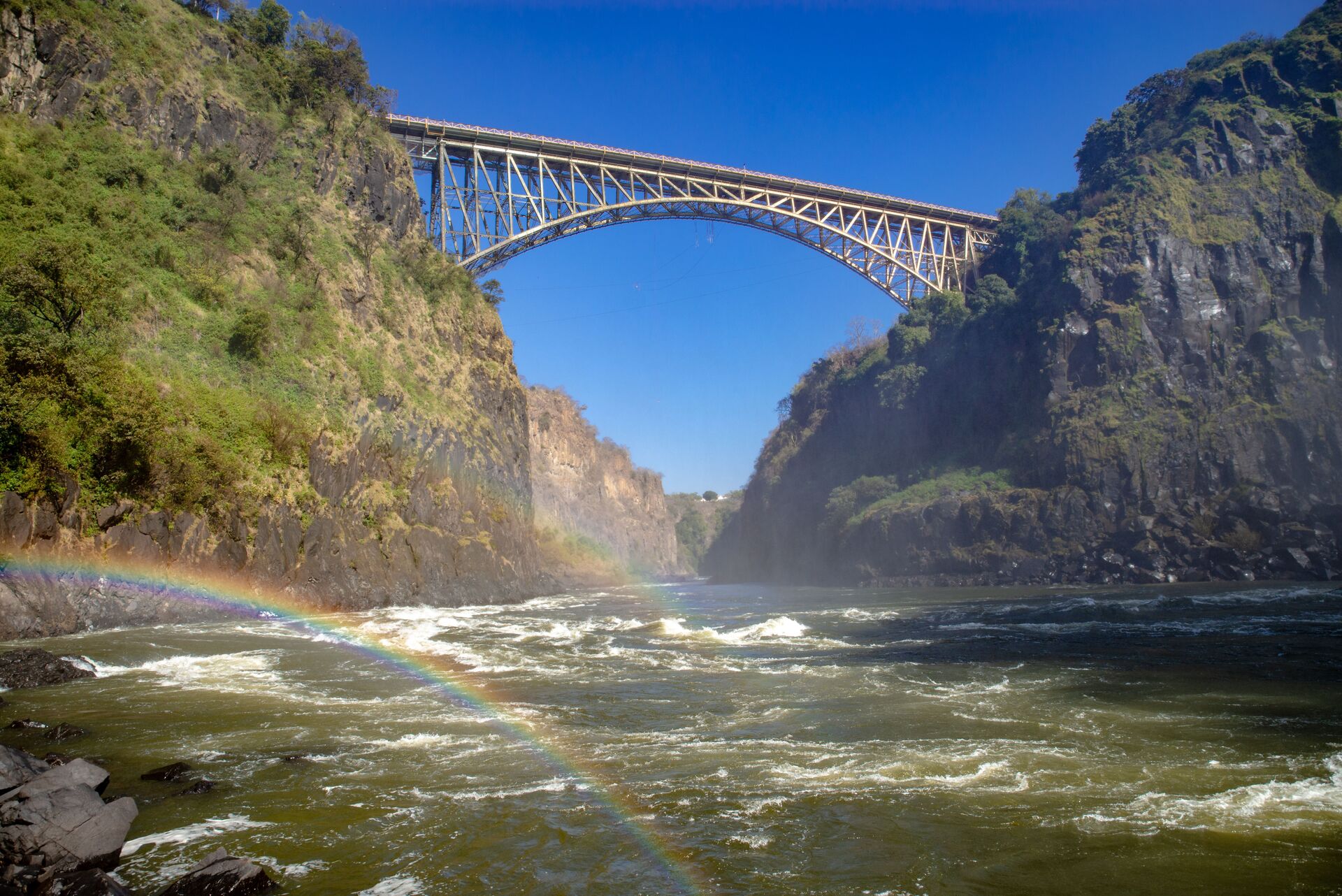 Zambia, Victoria falls bridge