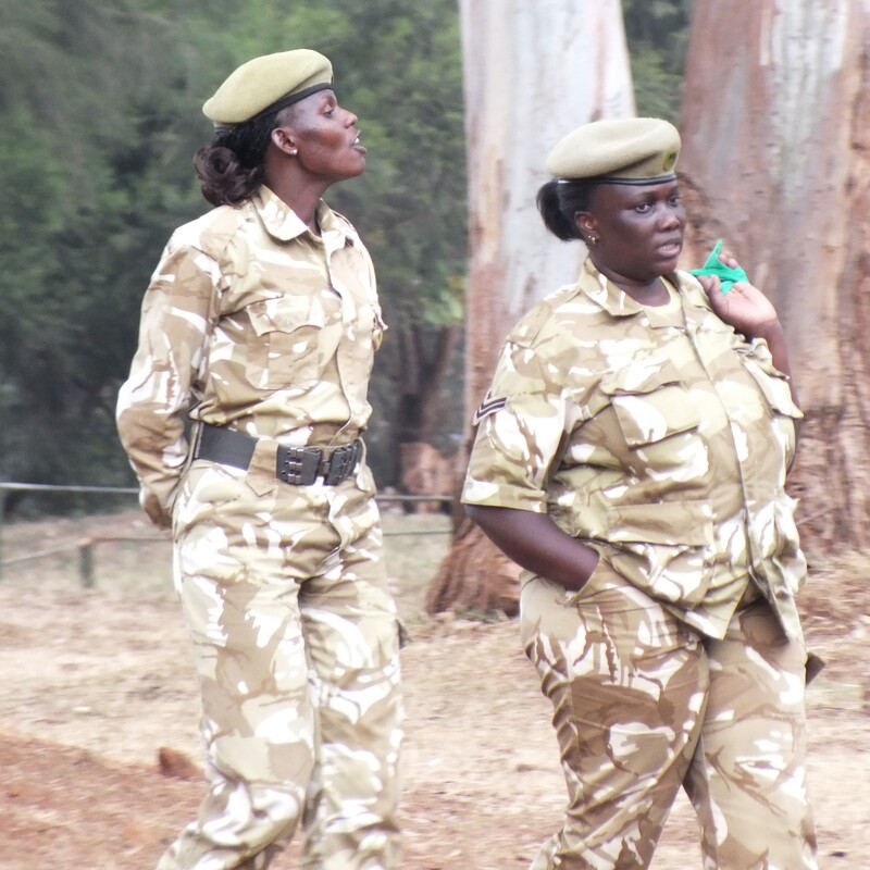 Wildlife guards, Kenya