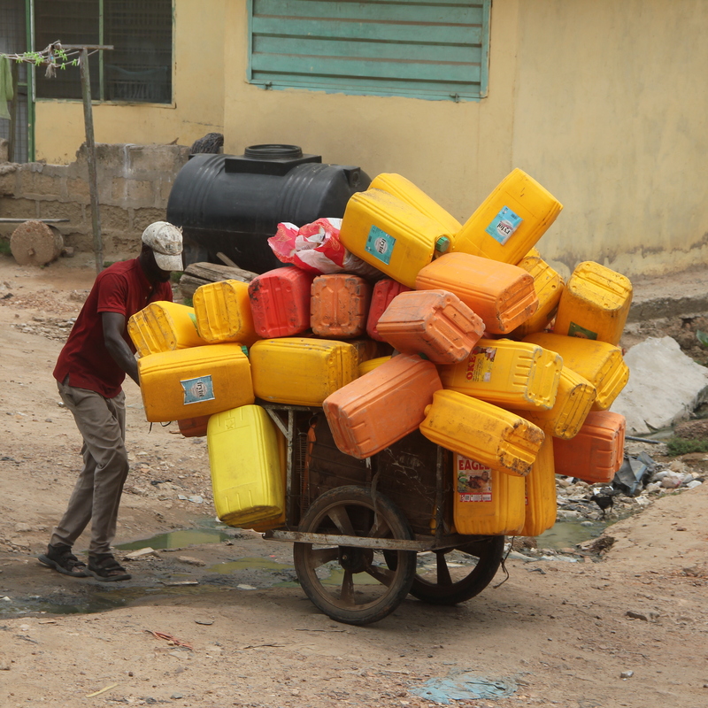 Water is short, Ghana
